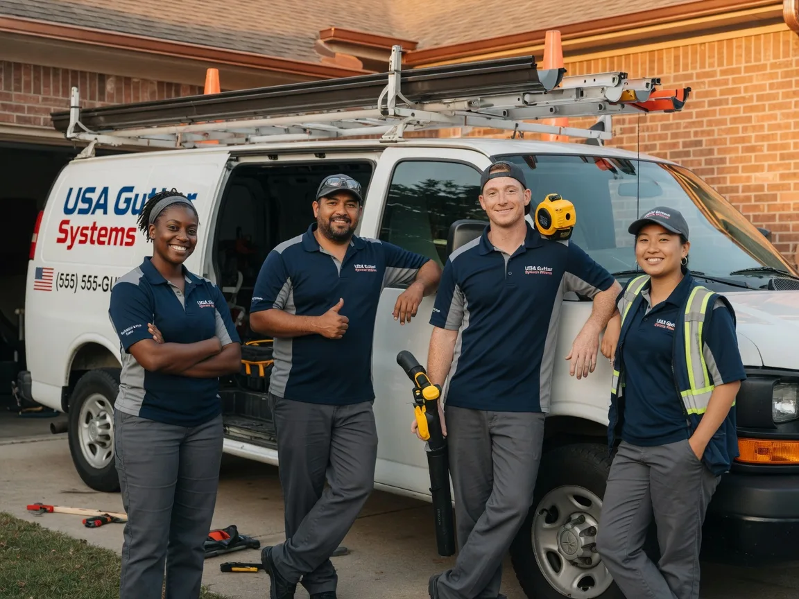 Gutter Installation company in Panna Maria, TX